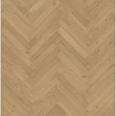 Kahrs Oak Herringbone Ab White Matt Lacquered